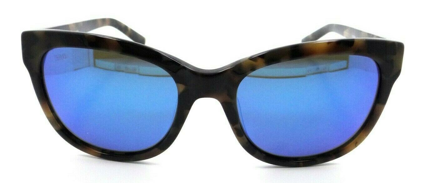 Costa Del Mar Sunglasses Bimini Shiny Vintage Tortoise / Gray Blue Mirror 580G-097963819749-classypw.com-2
