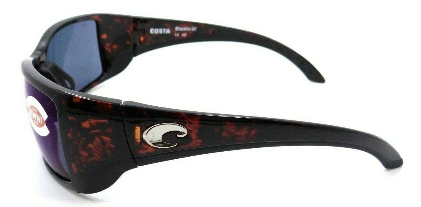 Costa Del Mar Sunglasses Blackfin 62-14-115 Tortoise/Blue Mirror 580P Global Fit