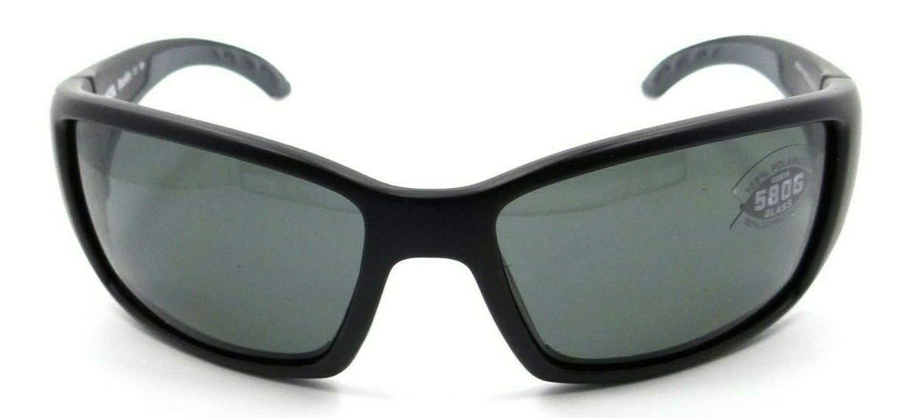 Costa Del Mar Sunglasses Blackfin 62-17-115 Matte Black / Gray 580G Glass-097963454322-classypw.com-2