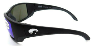 Costa Del Mar Sunglasses Blackfin 62-17-120 Matte Black / Blue Mirror 580G Glass