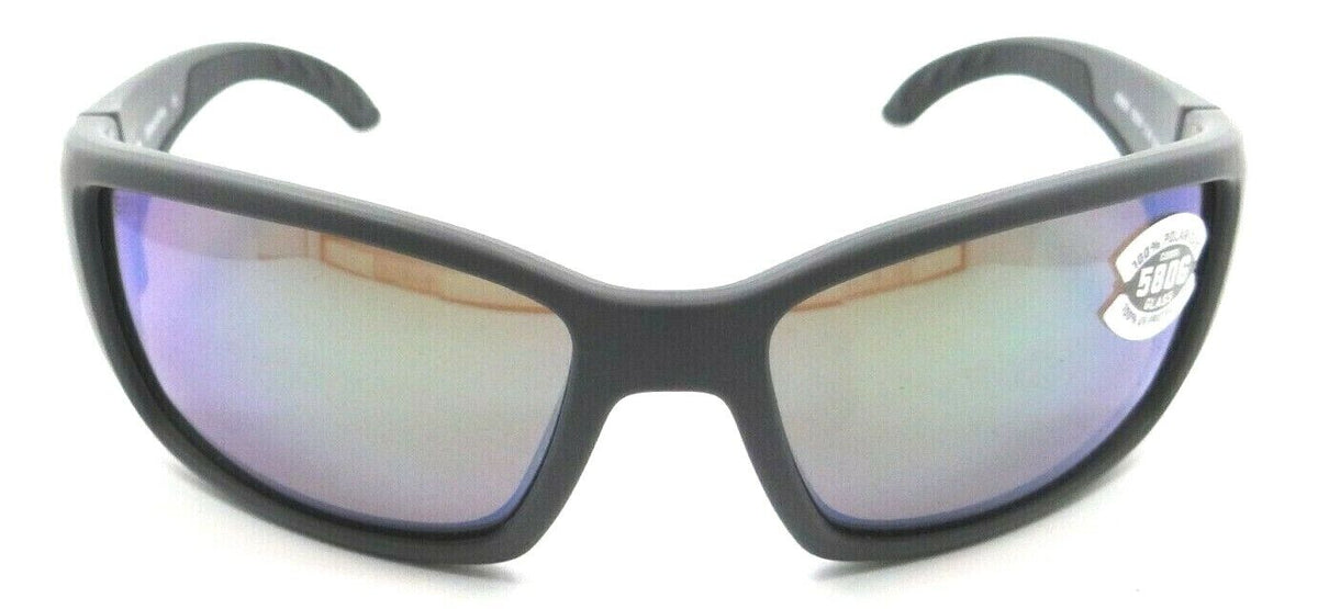 Costa Del Mar Sunglasses Blackfin 62-17-120 Matte Gray / Green Mirror 580G Glass-0097963554206-classypw.com-2
