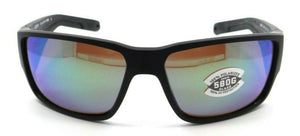Costa Del Mar Sunglasses Blackfin Pro 60-16-121 Matte Black / Green Mirror 580G
