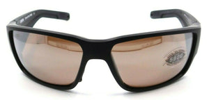 Costa Del Mar Sunglasses Blackfin Pro 60-16-121 Matte Black / Silver Mirror 580G