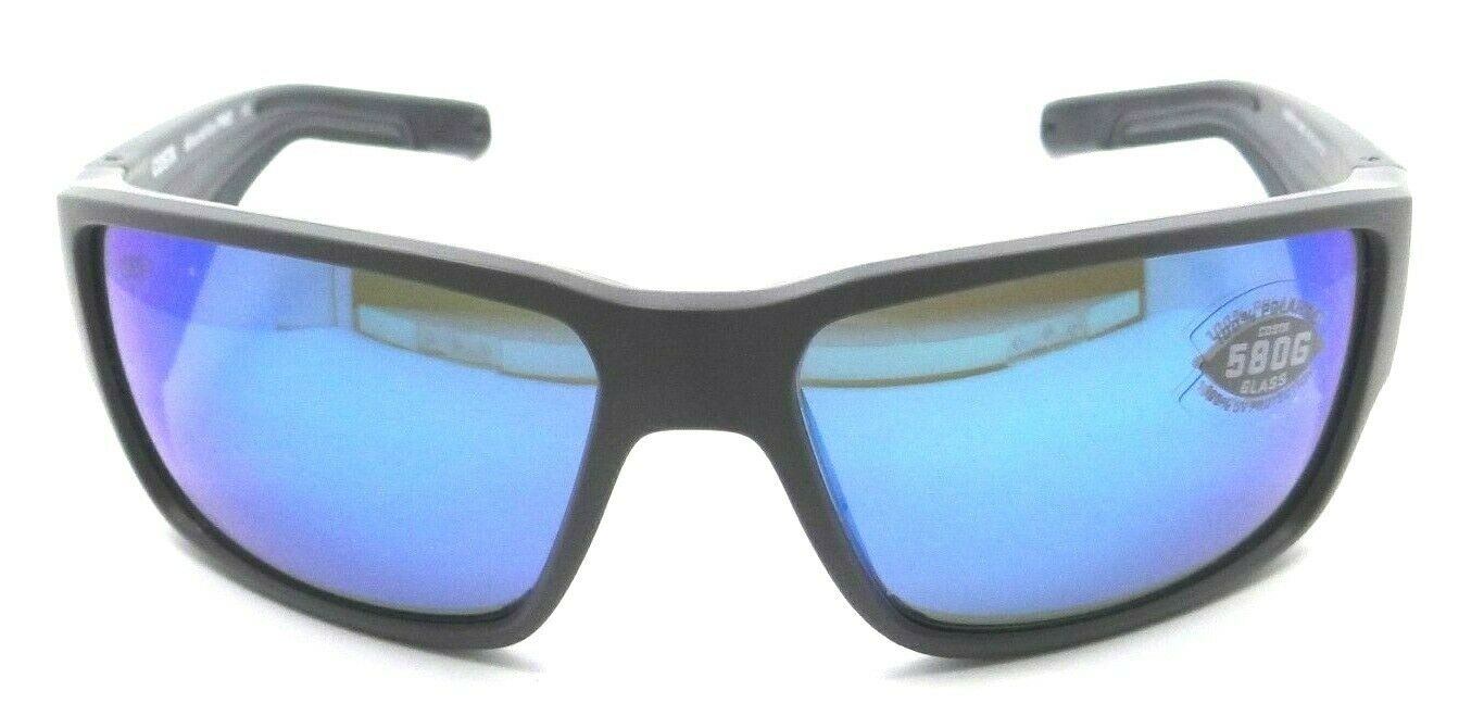Costa Del Mar Sunglasses Blackfin Pro 60-16-121 Matte Gray / Blue Mirror 580G-0097963887380-classypw.com-2