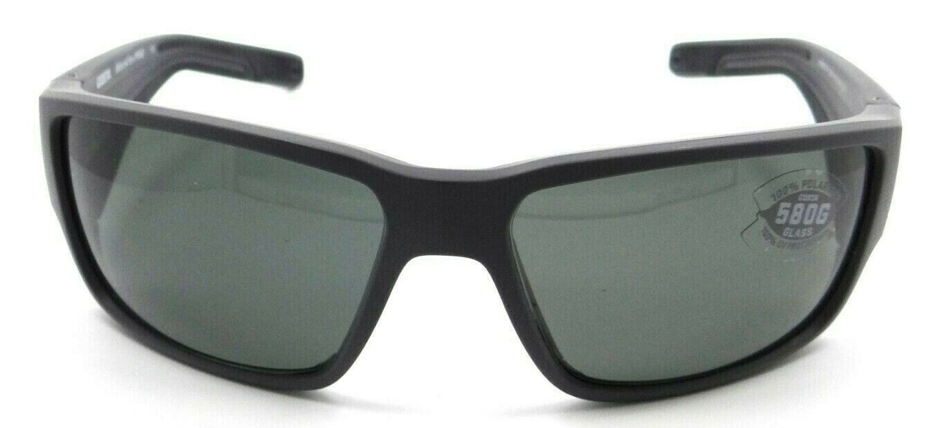 Costa Del Mar Sunglasses Blackfin Pro 60-16-121 Matte Gray / Gray 580G Glass-0097963887410-classypw.com-2
