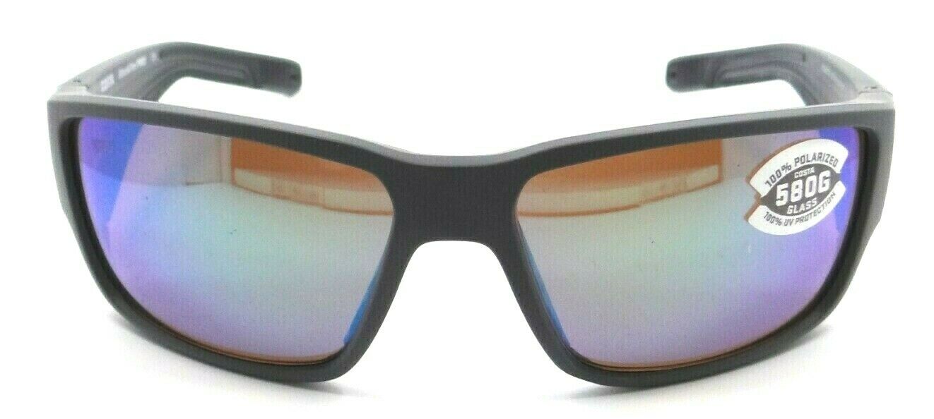 Costa Del Mar Sunglasses Blackfin Pro 60-16-121 Matte Gray / Green Mirror 580G-0097963887397-classypw.com-1