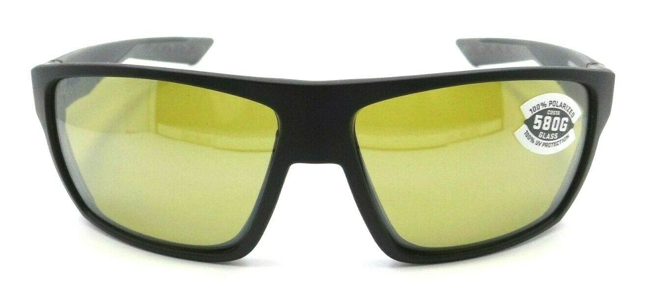 Costa Del Mar Sunglasses Bloke Matte Black Matte Gray/Sunrise Silver Mirror 580G-097963666688-classypw.com-2