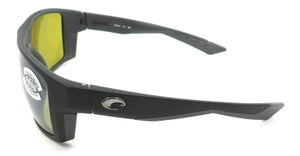 Costa Del Mar Sunglasses Bloke Matte Black Matte Gray/Sunrise Silver Mirror 580G