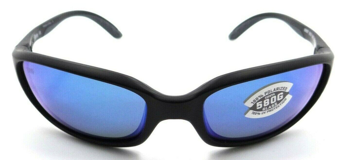 Costa Del Mar Sunglasses Brine 59-18-130 Matte Black / Blue Mirror 580G Glass-0097963041232-classypw.com-2