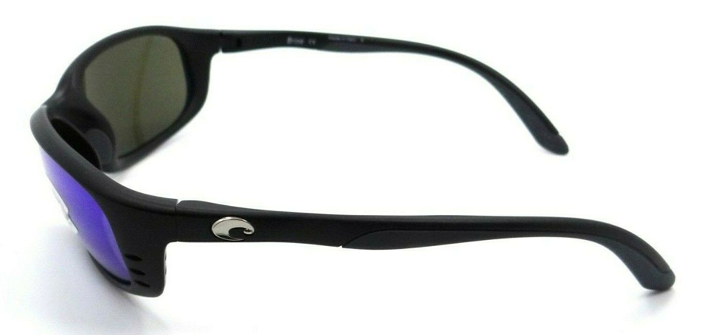 Costa Del Mar Sunglasses Brine 59-18-130 Matte Black / Blue Mirror 580G Glass-0097963041232-classypw.com-3