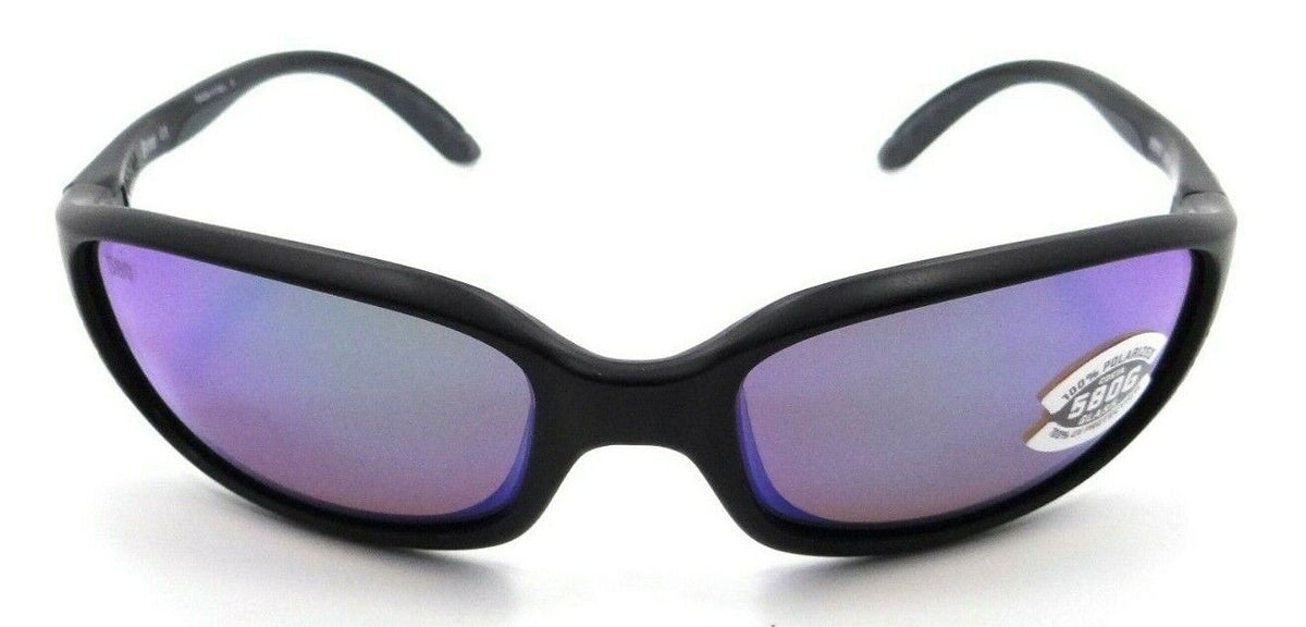 Costa Del Mar Sunglasses Brine 59-18-130 Matte Black / Green Mirror 580G Glass-0097963041676-classypw.com-2