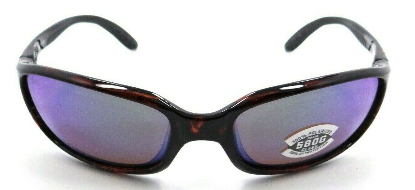 Costa Del Mar Sunglasses Brine 59-18-130 Shiny Tortoise / Green Mirror 580G-097963040679-classypw.com-2