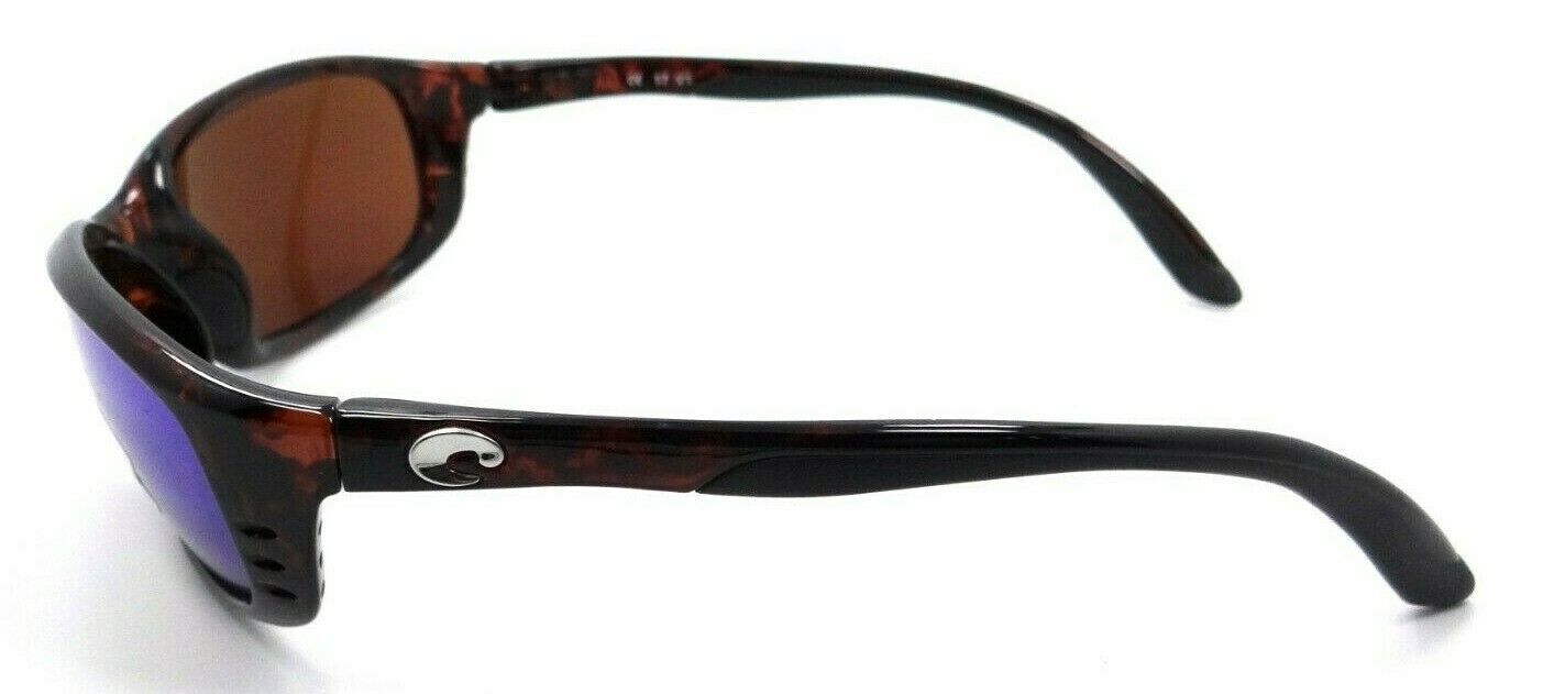 Costa Del Mar Sunglasses Brine 59-18-130 Shiny Tortoise / Green Mirror 580G-097963040679-classypw.com-3