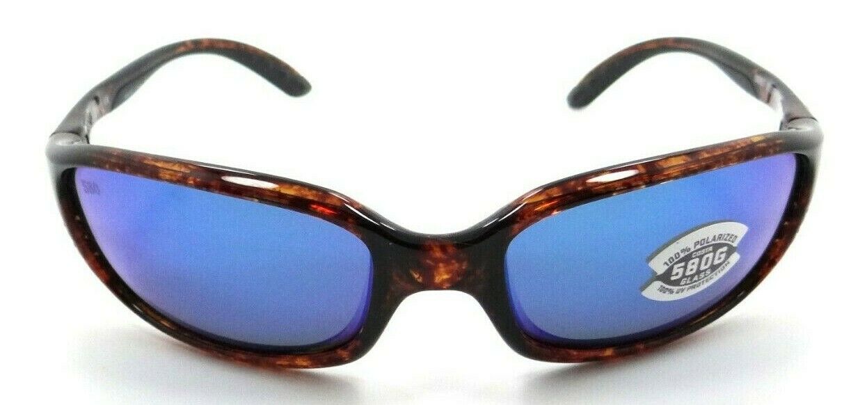 Costa Del Mar Sunglasses Brine 59-18-130 Tortoise / Blue Mirror 580G Glass-097963040686-classypw.com-1