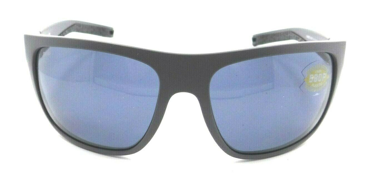Costa Del Mar Sunglasses Broadbill 06S9021-0761 61-17-118 Matte Gray / Gray 580P-097963812016-classypw.com-2