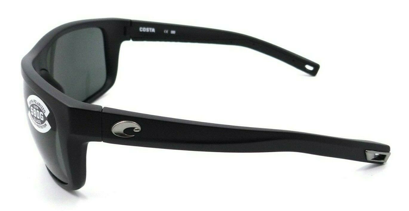 Costa Del Mar Sunglasses Broadbill 0S9021-2261 61-17-118 Matte Black / Gray 580G-097963818261-classypw.com-3