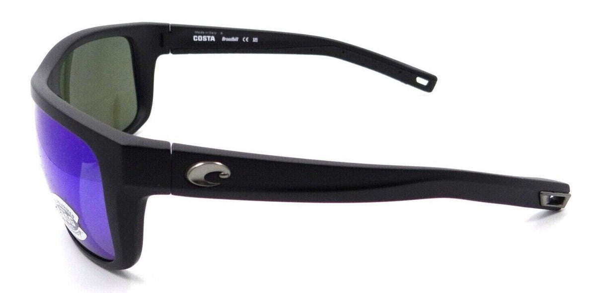 Costa Del Mar Sunglasses Broadbill 60-16-123 Matte Black / Blue Mirror 580G-0097963818247-classypw.com-3