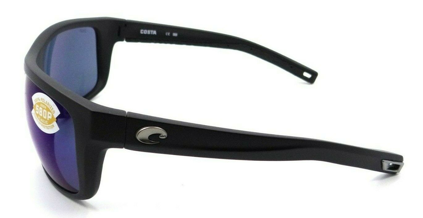 Costa Del Mar Sunglasses Broadbill 61-17-118 Matte Black / Blue Mirror 580P-097963811774-classypw.com-3