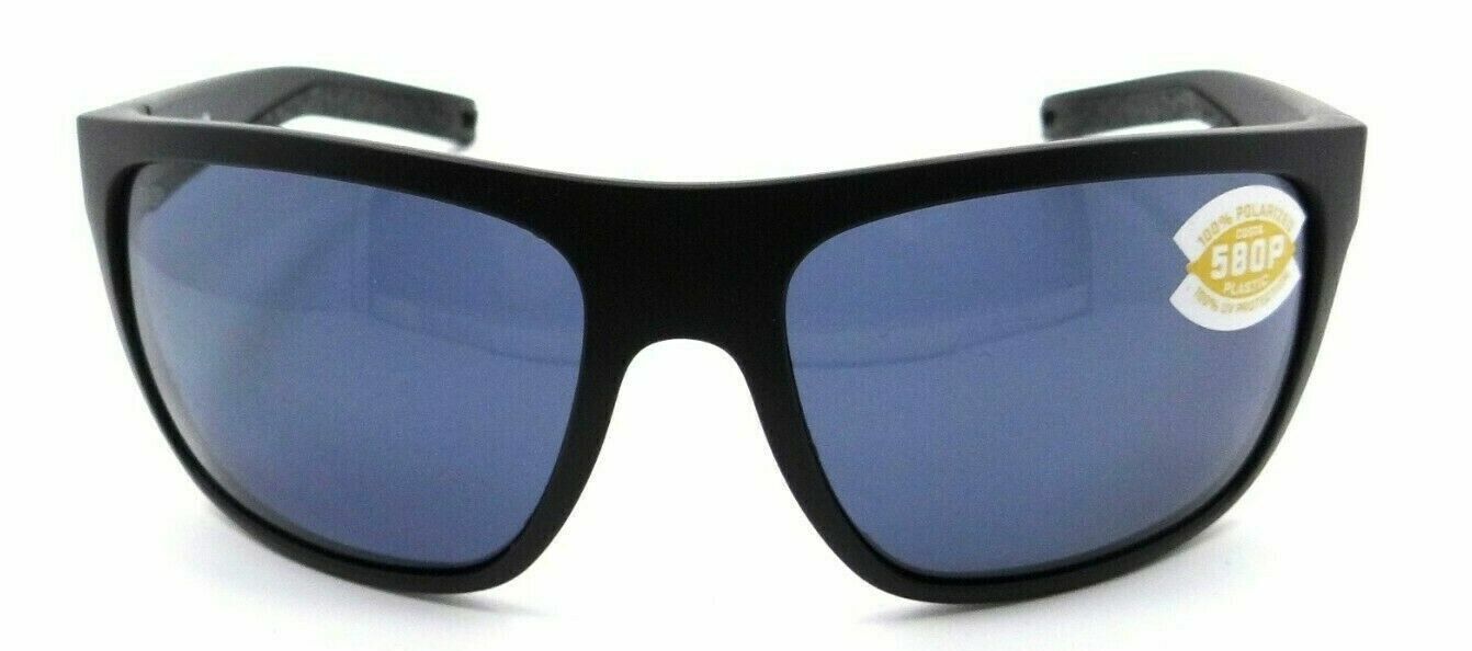 Costa Del Mar Sunglasses Broadbill 61-17-118 Matte Black / Gray 580P-097963811804-classypw.com-2