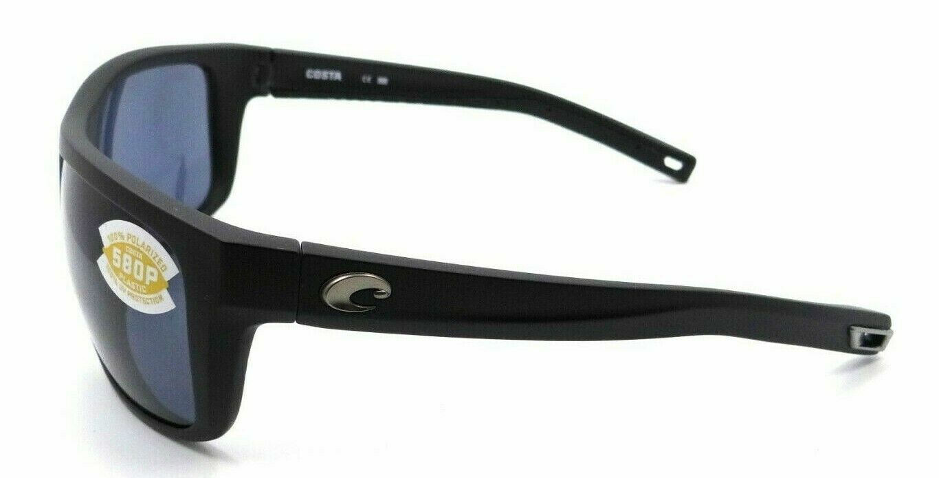 Costa Del Mar Sunglasses Broadbill 61-17-118 Matte Black / Gray 580P-097963811804-classypw.com-3