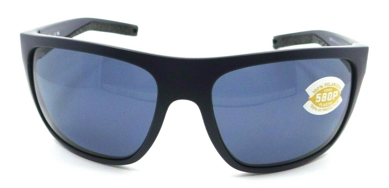 Costa Del Mar Sunglasses Broadbill 61-17-118 Matte Midnight Blue / Gray 580P-097963811859-classypw.com-2