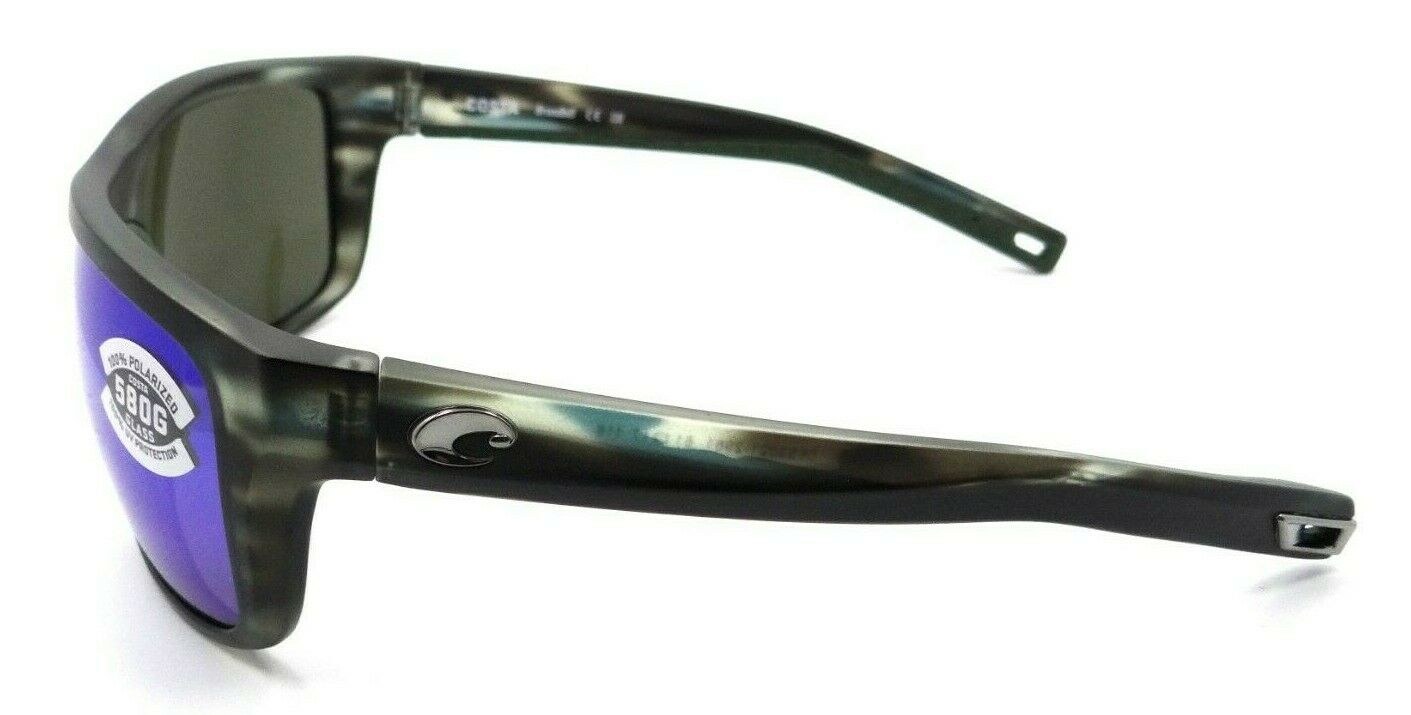Costa Del Mar Sunglasses Broadbill 61-17-118 Matte Reef / Blue Mirror 580G Glass-097963818339-classypw.com-3