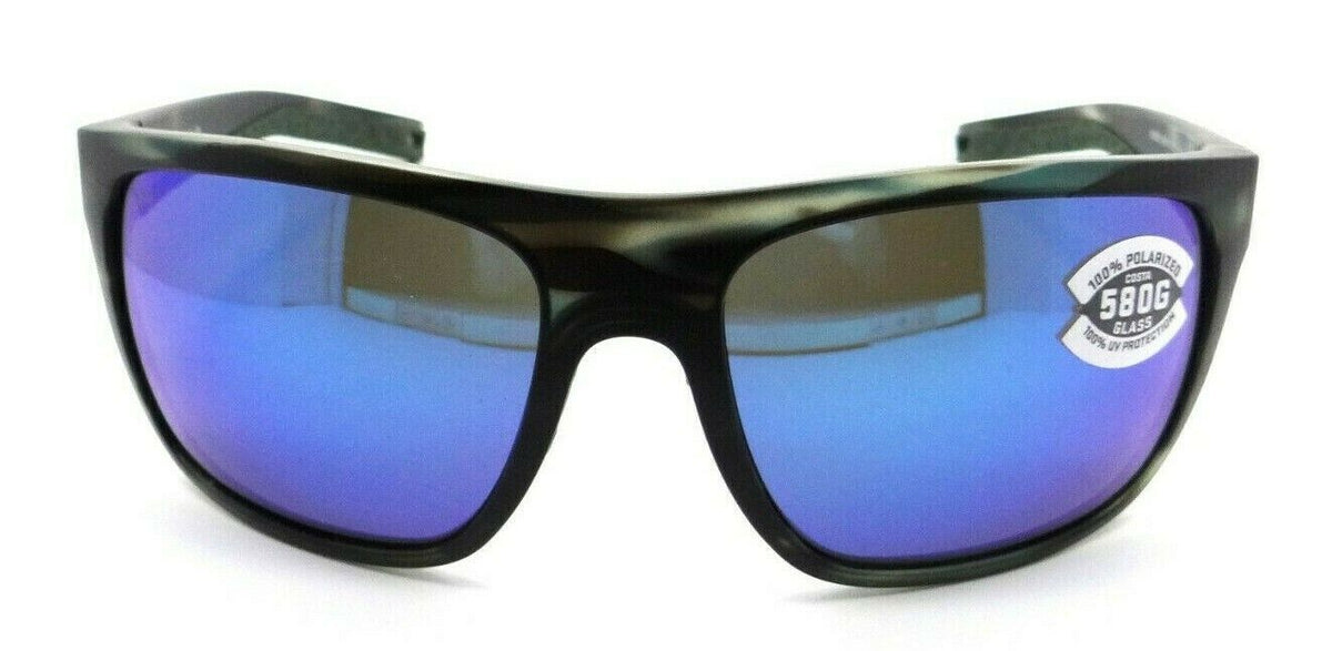 Costa Del Mar Sunglasses Broadbill 61-17-118 Matte Reef / Blue Mirror 580G Glass-097963818339-classypw.com-2