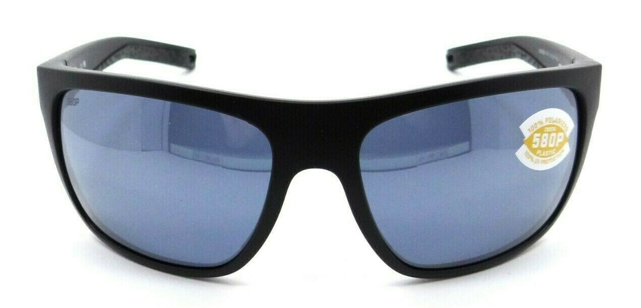 Costa Del Mar Sunglasses Broadbill BRB 11 Matte Black / Gray Silver Mirror 580P-097963811811-classypw.com-2