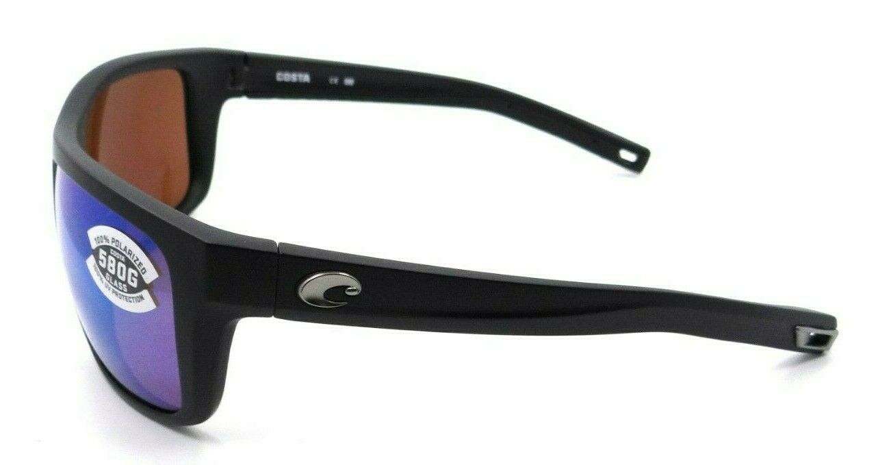 Costa Del Mar Sunglasses Broadbill BRB 11 Matte Black / Green Mirror 580G Glass-097963818278-classypw.com-3