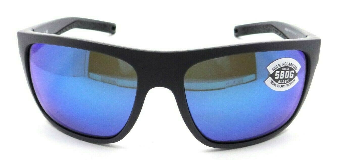 Costa Del Mar Sunglasses Broadbill BRB 98 Matte Gray / Blue Mirror 580G Glass-097963818360-classypw.com-2