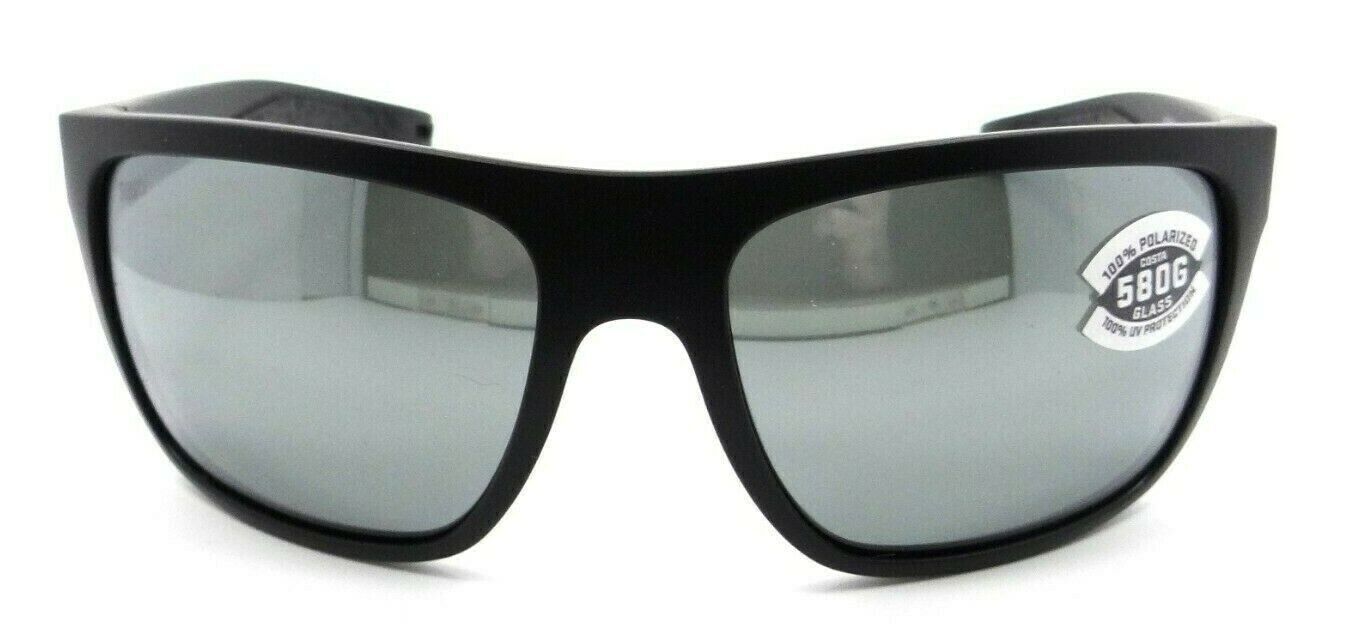 Costa Del Mar Sunglasses Broadbill Matte Black / Gray Silver Mirror 580G Glass-097963818292-classypw.com-2
