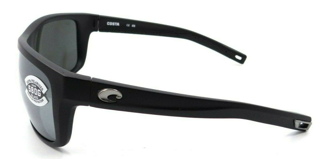 Costa Del Mar Sunglasses Broadbill Matte Black / Gray Silver Mirror 580G Glass-097963818292-classypw.com-3