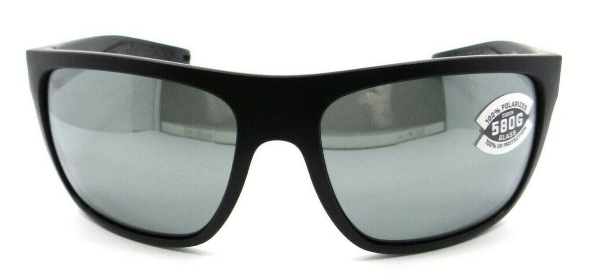 Costa Del Mar Sunglasses Broadbill Matte Black / Gray Silver Mirror 580G Glass-097963818292-classypw.com-2