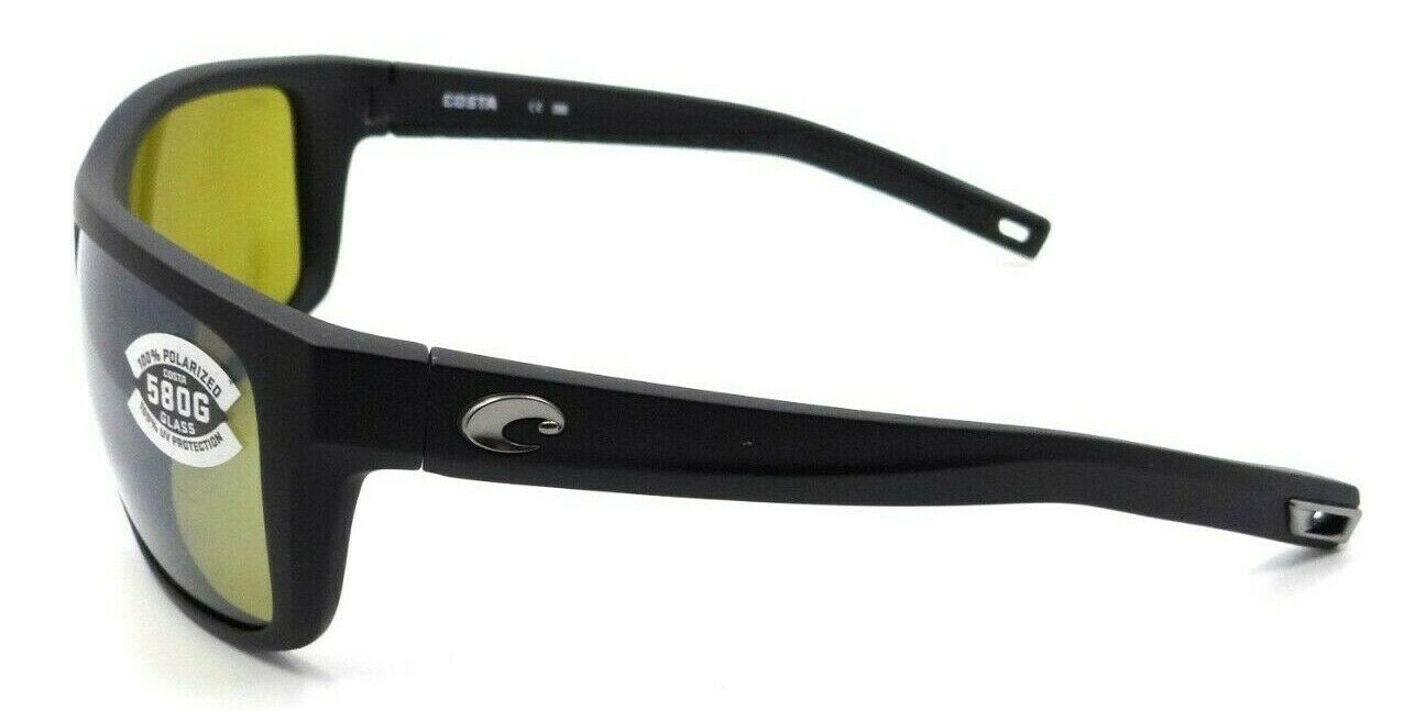 Costa Del Mar Sunglasses Broadbill Matte Black/ Sunrise Silver Mirror 580G Glass