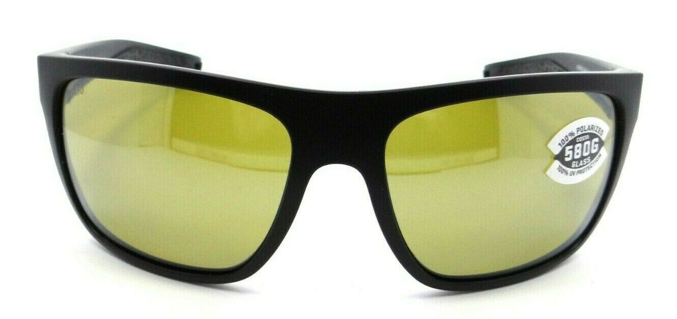 Costa Del Mar Sunglasses Broadbill Matte Black/ Sunrise Silver Mirror 580G Glass-097963818308-classypw.com-2