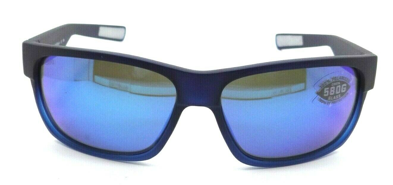 Costa Del Mar Gafas de Sol Broadbill Mate Medianoche Azul/Gris Plata Espejo 580G