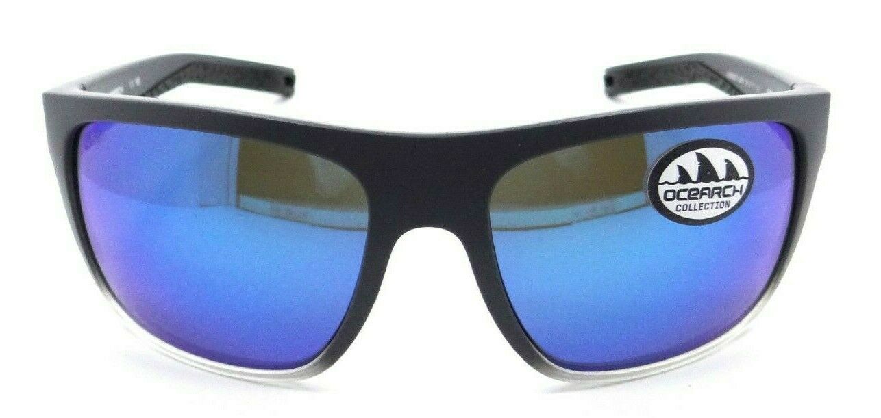 Costa Del Mar Gafas de Sol Broadbill Ocearch Mate Niebla Gris/Azul Espejo 580G Vidrio