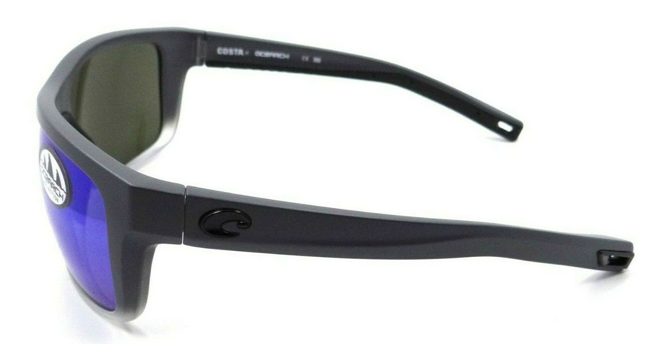 Costa Del Mar Sunglasses Broadbill Ocearch Matte Fog Gray/Blue Mirror 580G Glass-097963826693-classypw.com-3