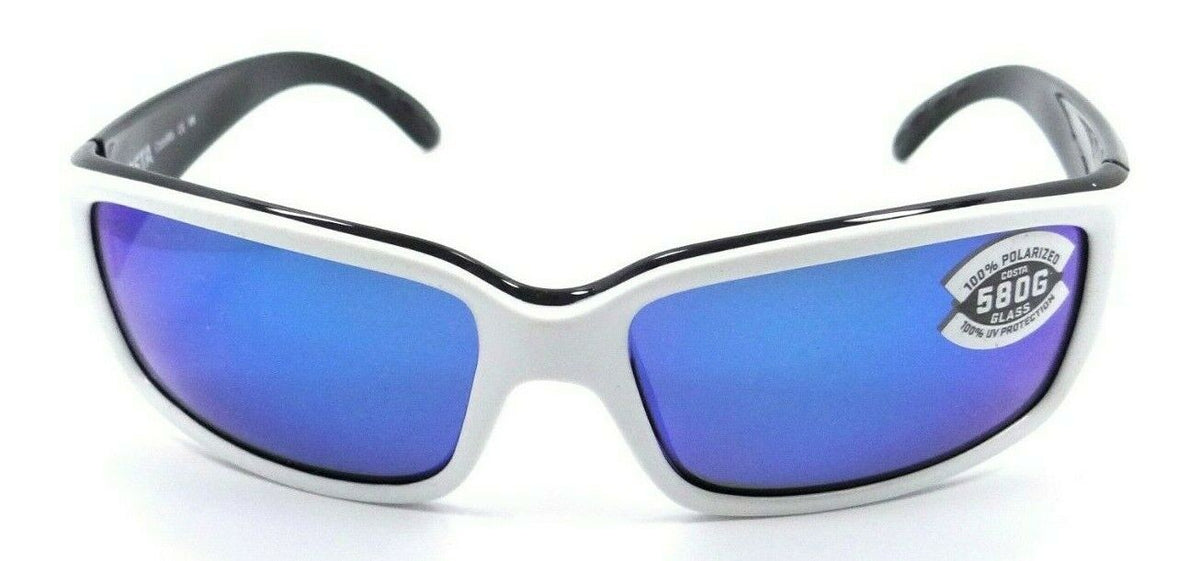 Costa Del Mar Sunglasses Caballito Black White / Blue Mirror 580G Glass-097963465335-classypw.com-2