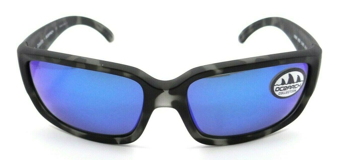 Costa Del Mar Sunglasses Caballito Ocearch Matte Tiger Shark / Blue Mirror 580G-0097963652308-classypw.com-2