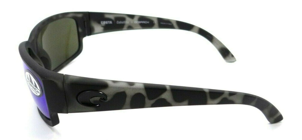 Costa Del Mar Sunglasses Caballito Ocearch Matte Tiger Shark / Blue Mirror 580G-0097963652308-classypw.com-3