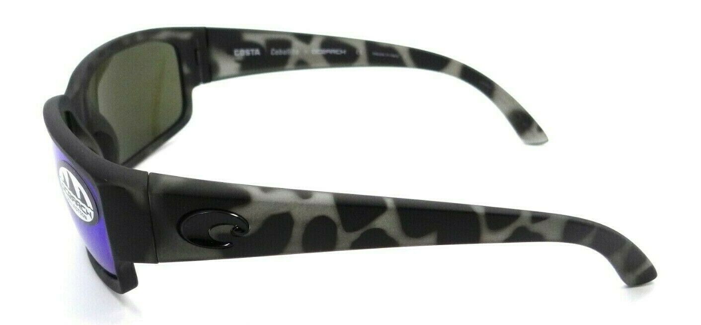 Costa Del Mar Sunglasses Caballito Ocearch Matte Tiger Shark / Blue Mirror 580G-0097963652308-classypw.com-3