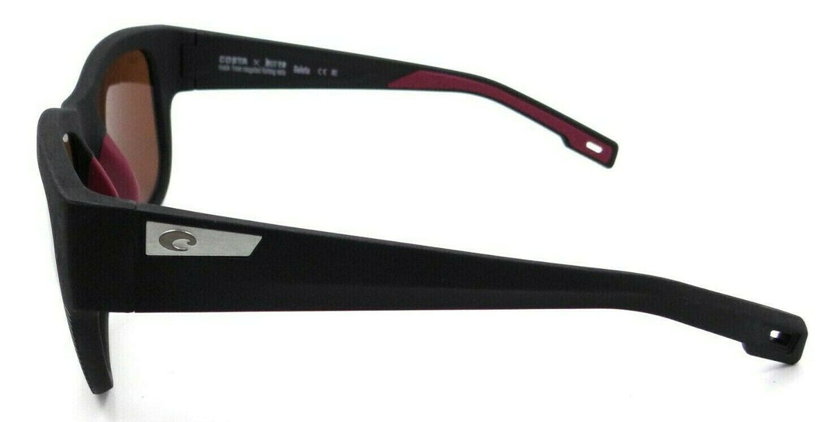 Costa Del Mar Sunglasses Caleta 55-19-139 Net Black / Gray Silver Mirror 580G-097963862141-classypw.com-3