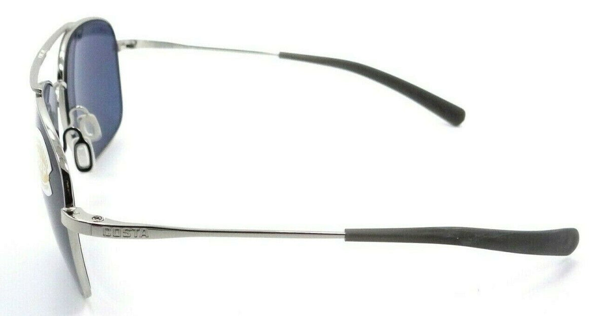 Costa Del Mar Sunglasses Canaveral CAN 21 OGP Shiny Palladium/Gray 580P Titanium-097963664059-classypw.com-3