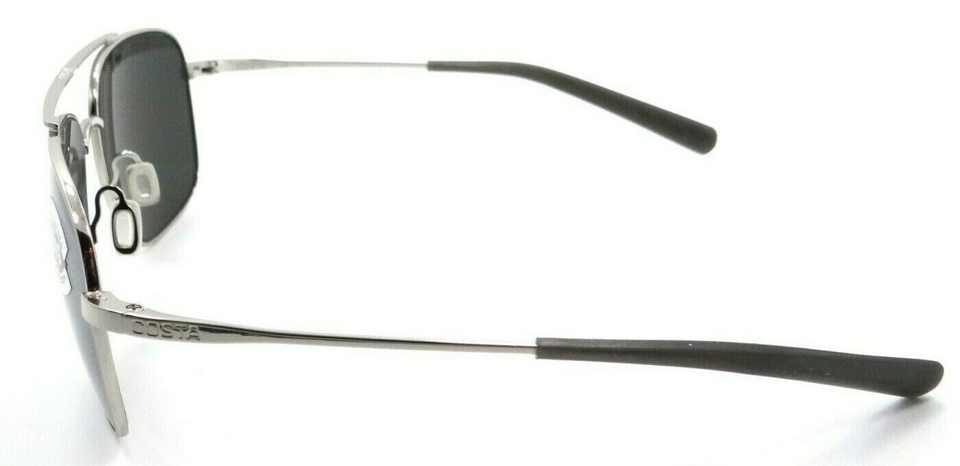 Costa Del Mar Sunglasses Canaveral Shiny Palladium / Gray Silver Mirror 580G-097963664066-classypw.com-3