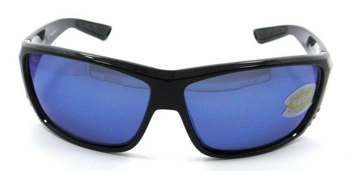 Costa Del Mar Sunglasses Cat Cay 61-10-125 Matte Black / Blue Mirror 580P-097963532723-classypw.com-2
