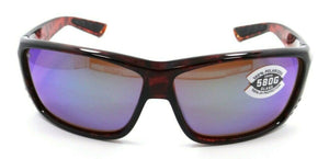 Costa Del Mar Sunglasses Cat Cay 61-11-128 Tortoise / Green Mirror 580G Glass