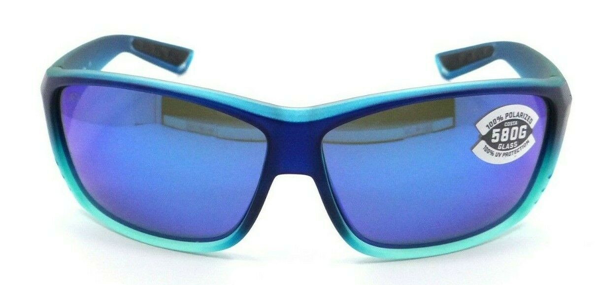 Costa Del Mar Gafas De Sol Cat Cay Caribbean Fade / Azul Espejo 580G Vidrio