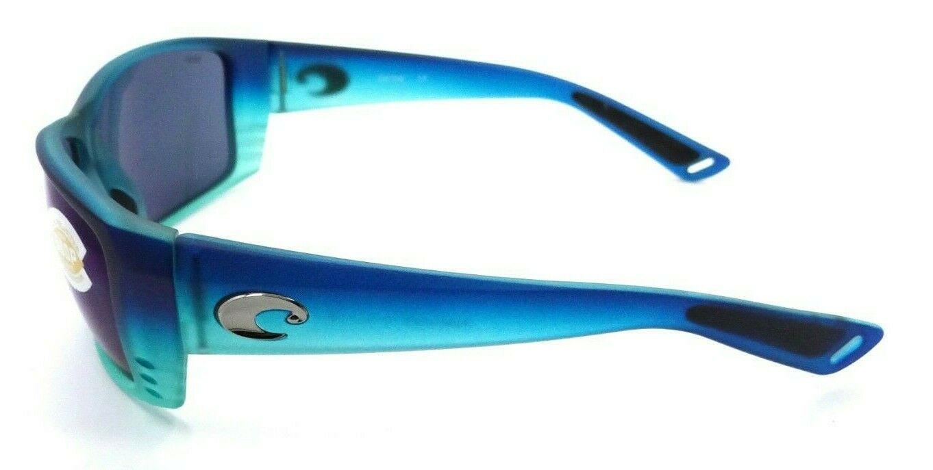 Costa Del Mar Sunglasses Cat Cay Matte Caribbean Fade / Blue Mirror 580P