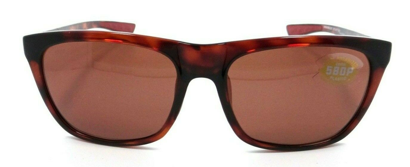 Costa Del Mar Sunglasses Cheeca 57-17-125 Shiny Rose Tortoise / Copper 580P-097963812894-classypw.com-2